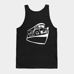 Ship boat steamer freighter watercraft Kiel Tank Top